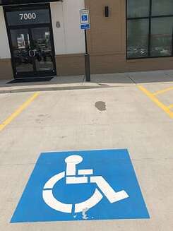 Handicapped Parking Space in Ft. Lauderdale, FL