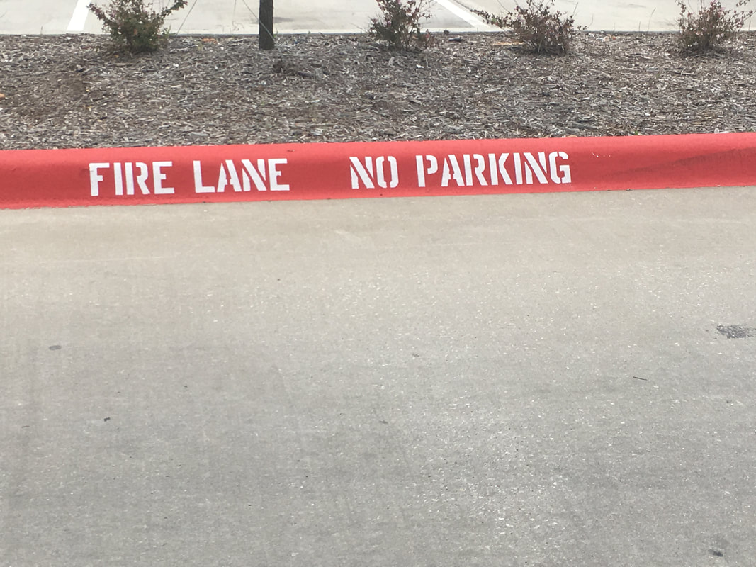 No Parking Fire Lane Hollywood, FL.